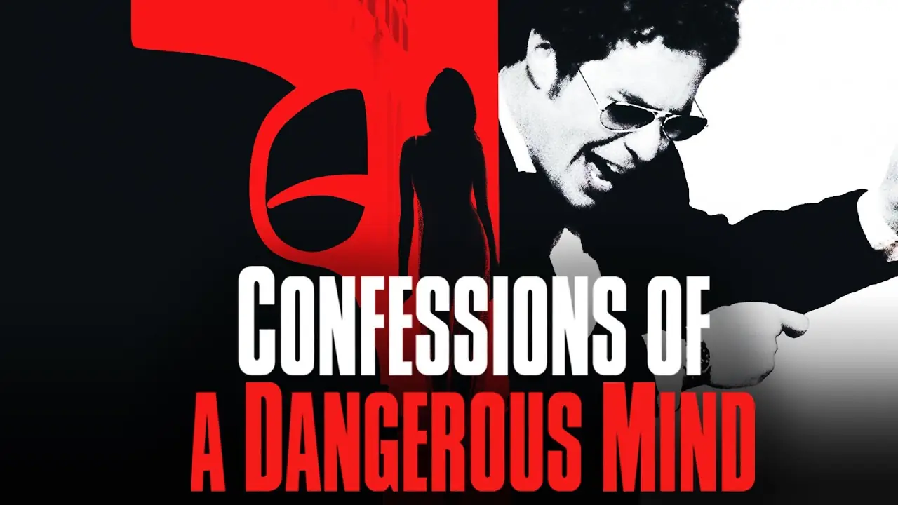 A frame from Confessions of a Dangerous Mind