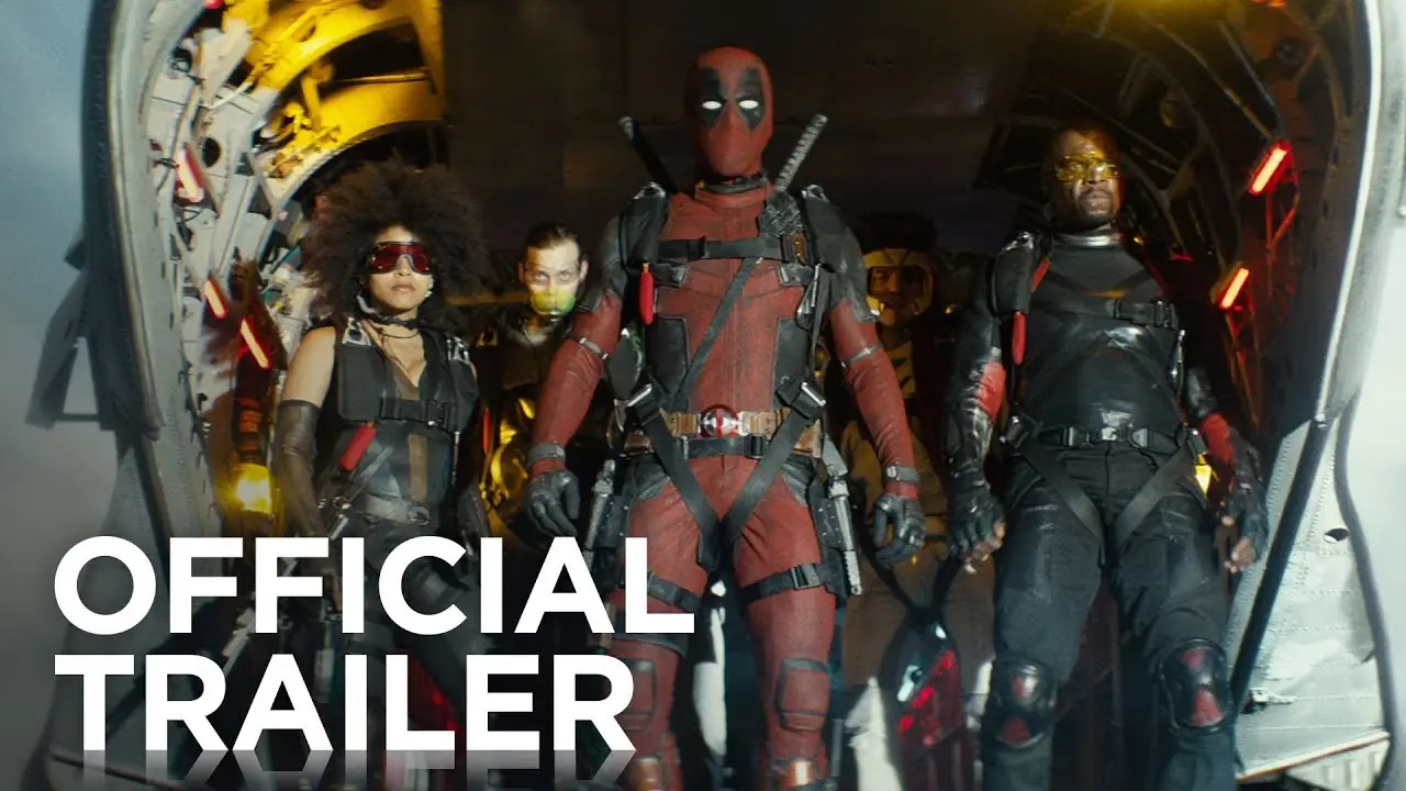 A frame from Deadpool 2