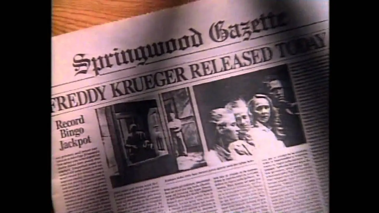 A frame from Freddy's Nightmares