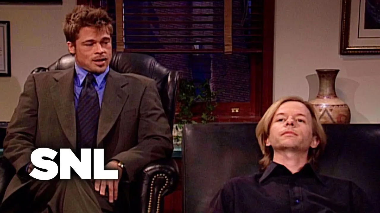 A frame from Saturday Night Live