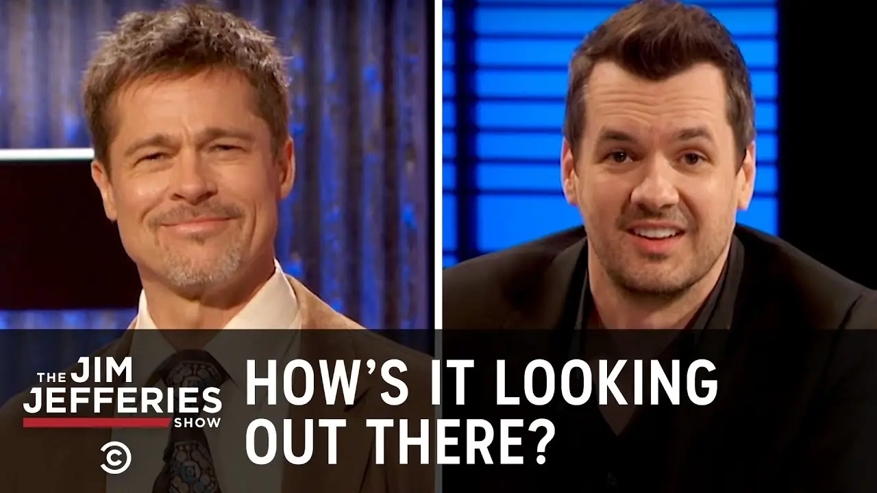 A frame from The Jim Jefferies Show