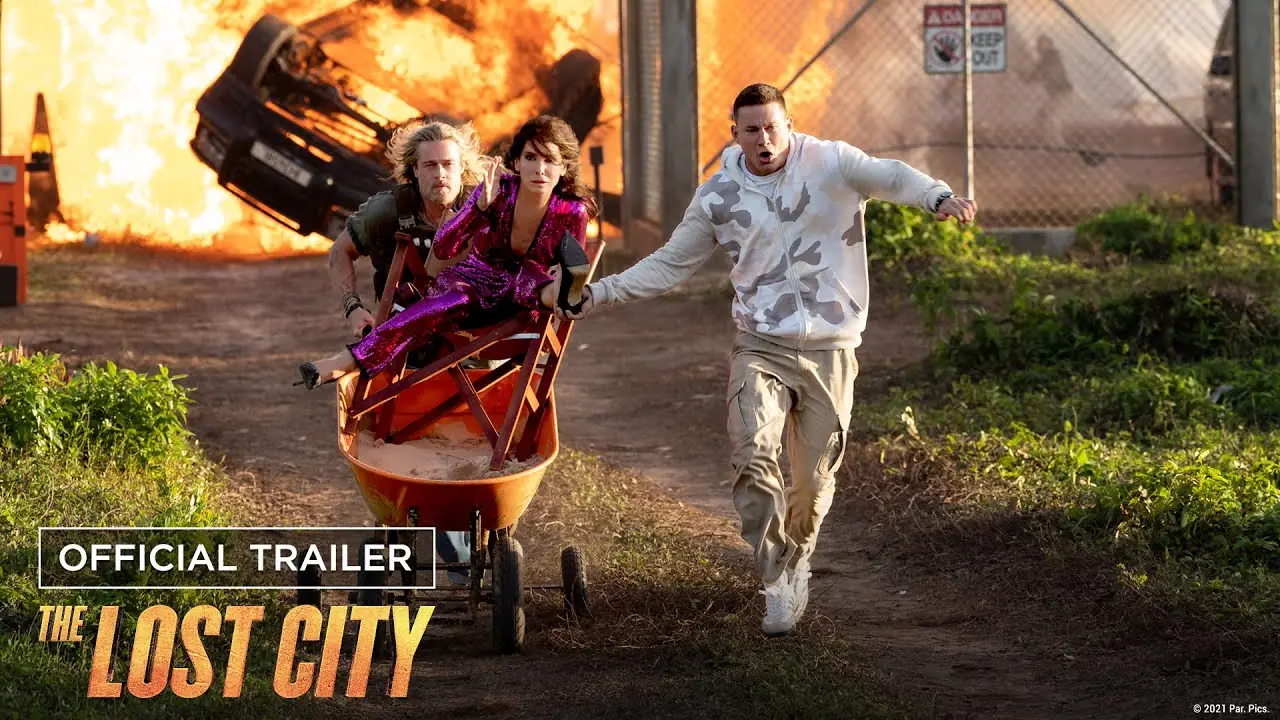 A frame from The Lost City