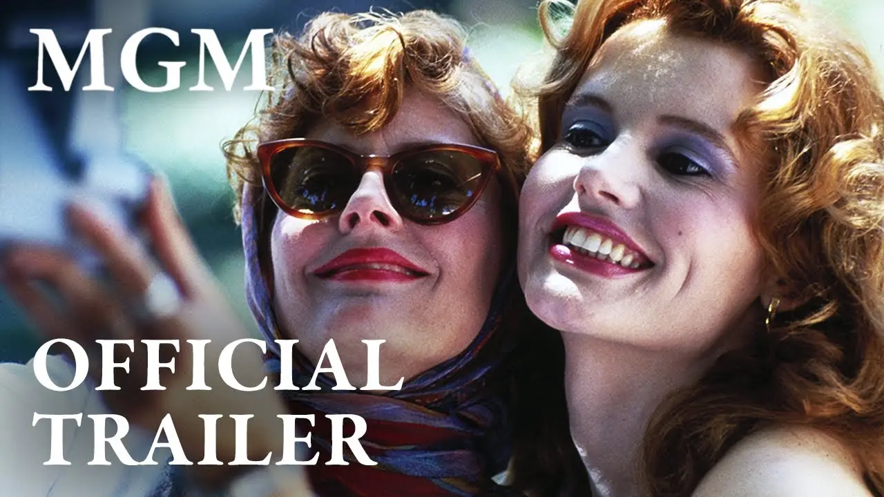A frame from Thelma & Louise