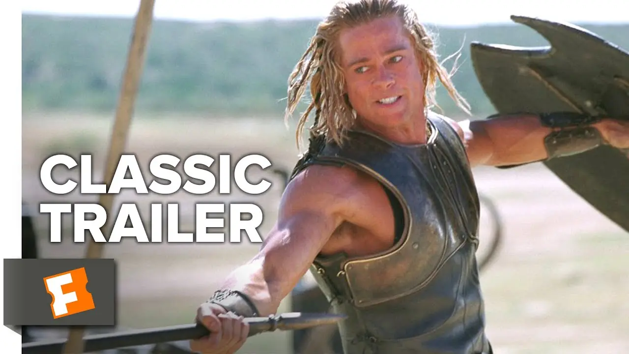 A frame from Troy